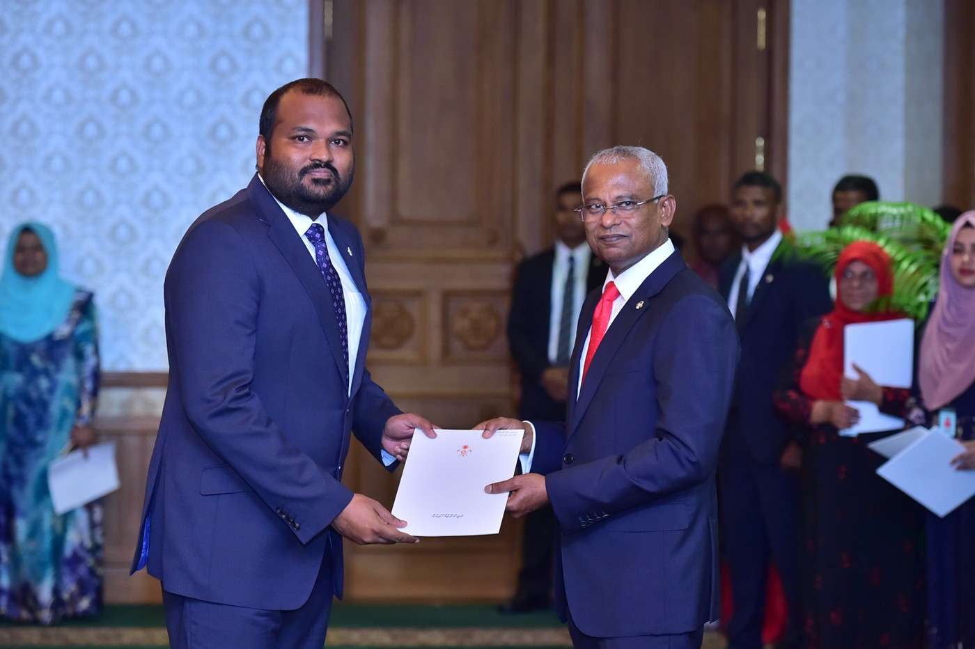 ޢަލީ ވަހީދު - ފޮޓޯ: ރައީސް އޮފީސް