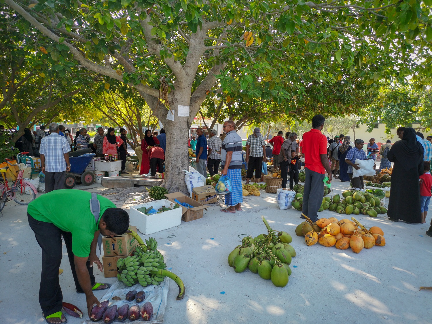 ކުޅުދުއްފުށި ހޮނިހިރު ބާޒާރު - ފޮޓޯ: ފެށުން