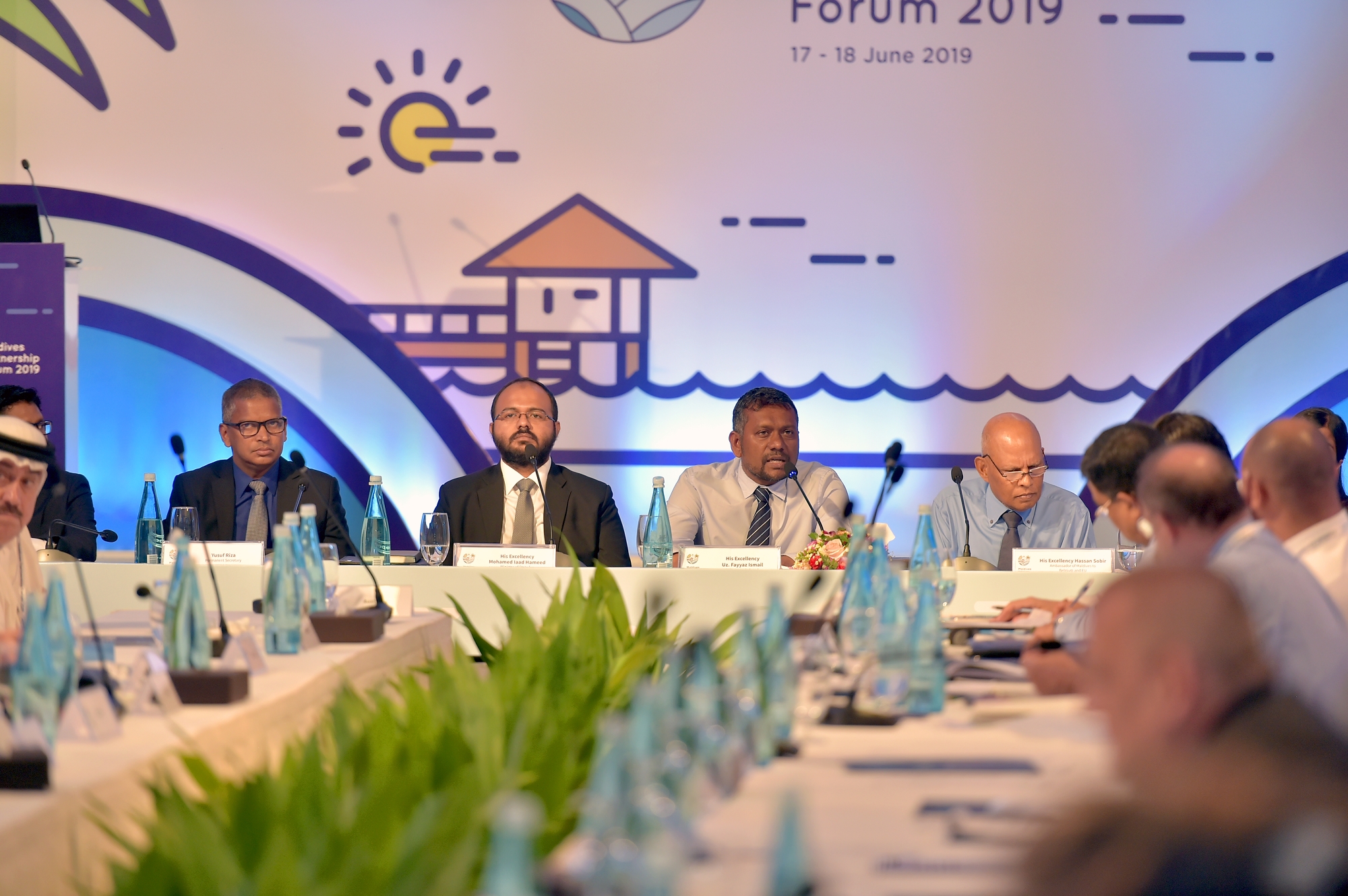 ޕާޓްނާޝިޕް ފޯރަމްގެ ތެރެއިން - ފޮޓޯ: ރައީސް އޮފީސް