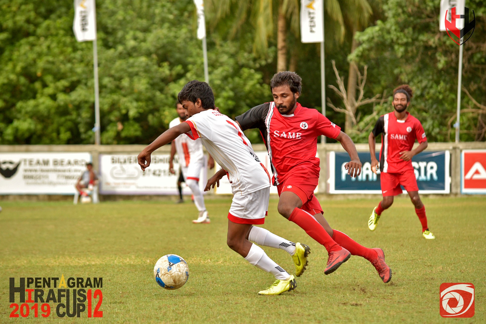 ސްކައި އަދި ކޮރަލްސް ބައްދަލުކުރި މެޗުގެ ތެރެއިން - ފޮޓޯ: ހިރަފުސް އެފްބީ ޕޭޖް