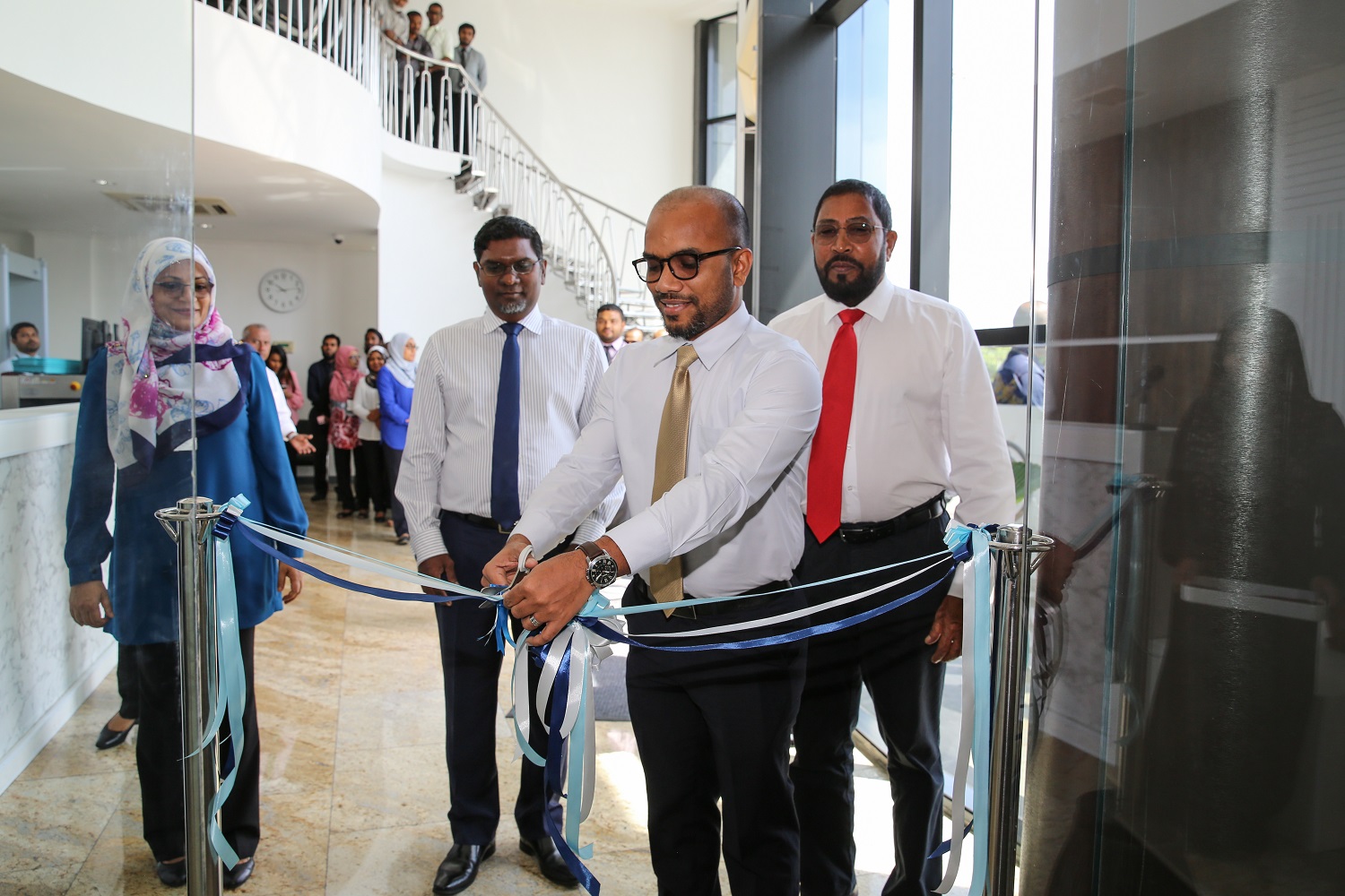 ކަރެންސީ ގެލަރީ ހުޅުވުން - ފޮޓޯ: އައްޑޫ ލައިވް