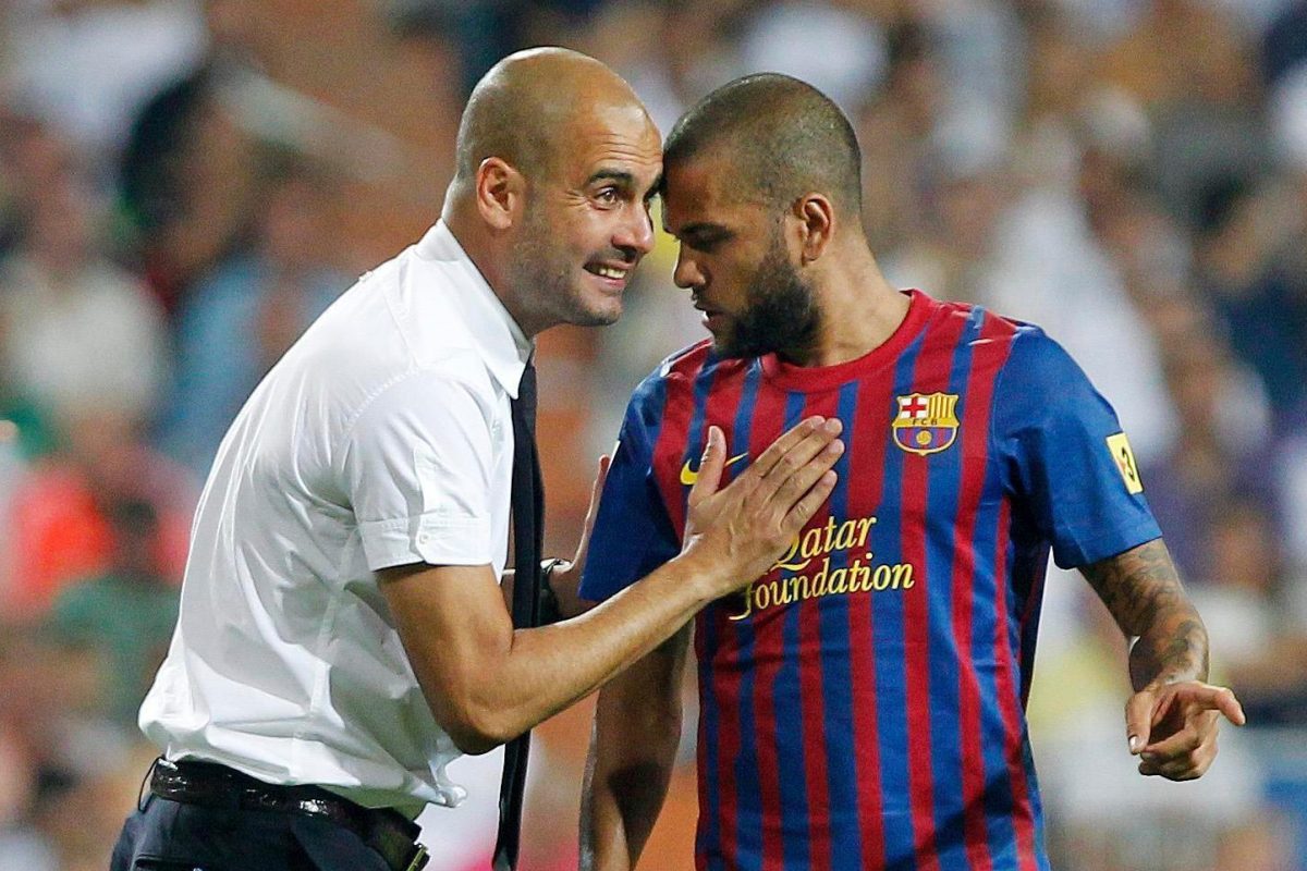 alves and guardiola
