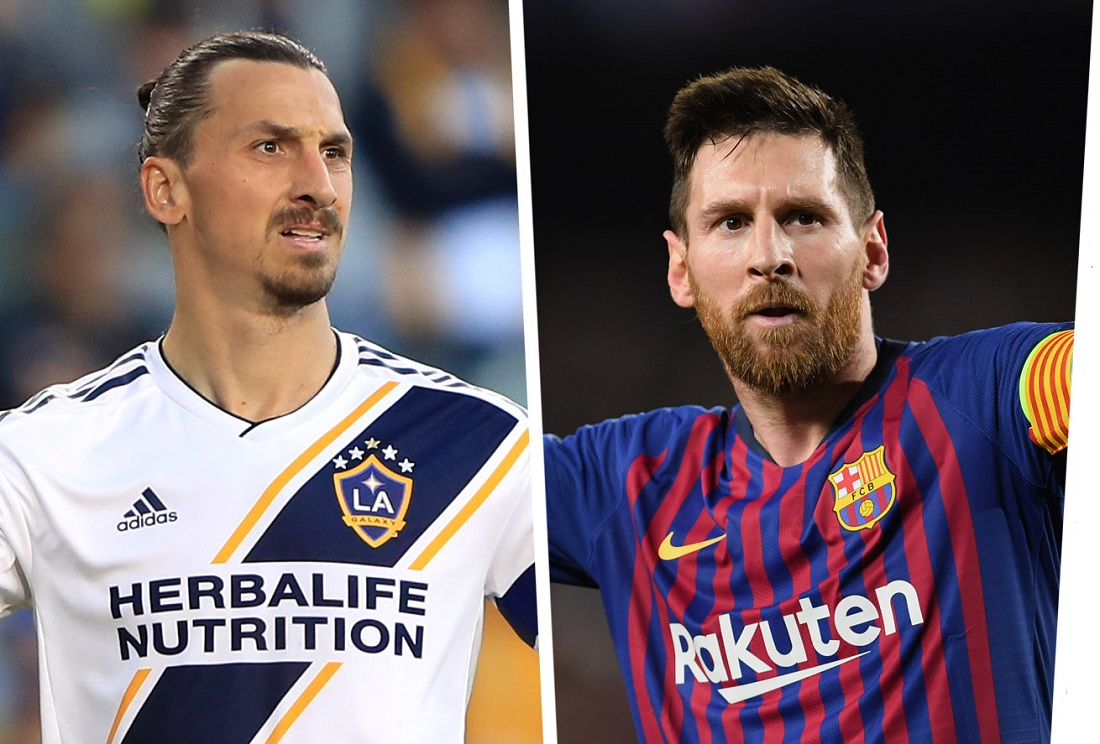zlatan and messi