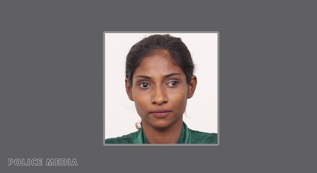 ފުލުހުން ހޯދަމުންދާ އަމީނާ މުޙައްމަދު - ފޮޓޯ: ޕޮލިސް