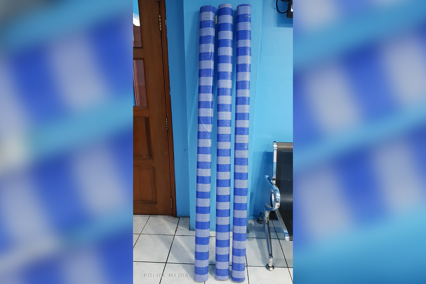 ވަގަށް ނެގި ސަތަރި ރޯލުތައް - ފޮޓޯ: ޕޮލިސް