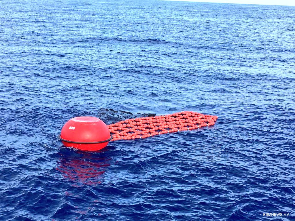 ދިގުތުނޑި ކަނޑުގައި އެޅި އޮއިވާލި ކަނދުފަތި - ފޮޓީޯ: ފިޝަރީޒް މިނިސްޓްރީ