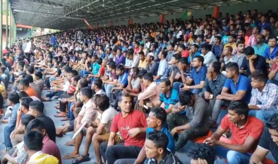 ޤަވާއިދާއި ޚިލާފަށް އުޅޭ ބިދޭސީން ގަލޮޅު ދަނޑުގައި