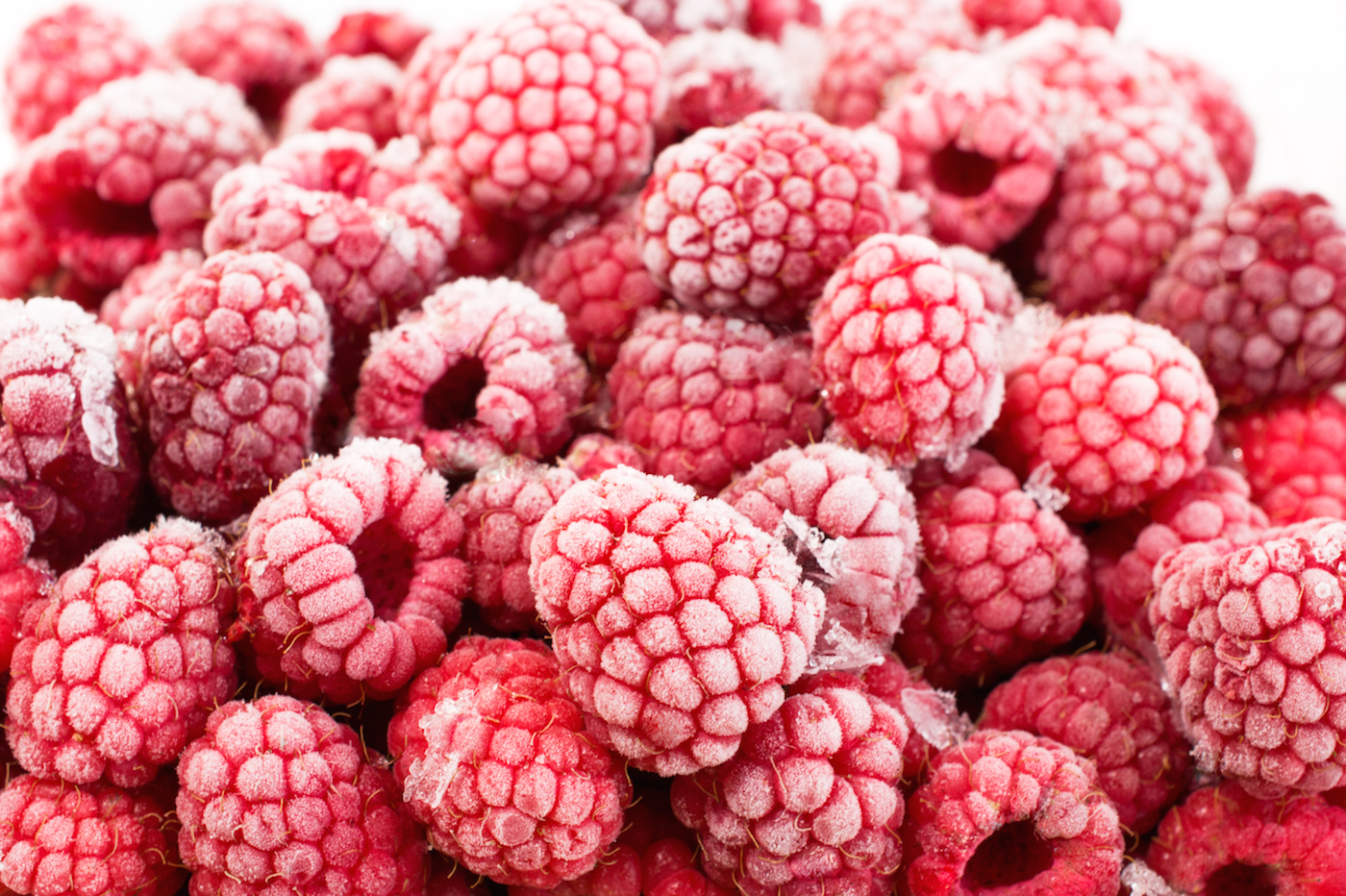 frozen raspberries