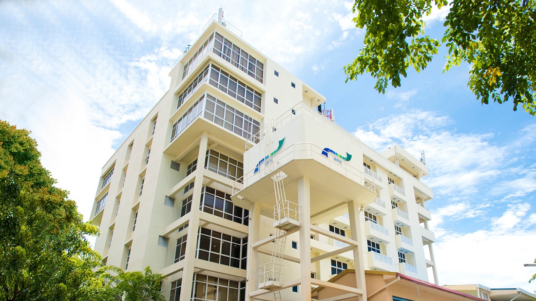 މޯލްޑިވްސް ވޯޓަރ އެންޑް ސެވެރޭޖް ކޮމްޕެނީ (އެމްޑަބްލިއުއެސްސީ) ގެ ޢިމާރާތް - ފޮޓޯ: އެމްޑަބްލިއުއެސްސީ