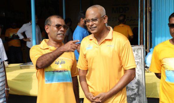 ރައީސް ނަޝީދާއި ރައީސް އިބްރާޙިމް މުޙައްމަދު ޞާލިޙް