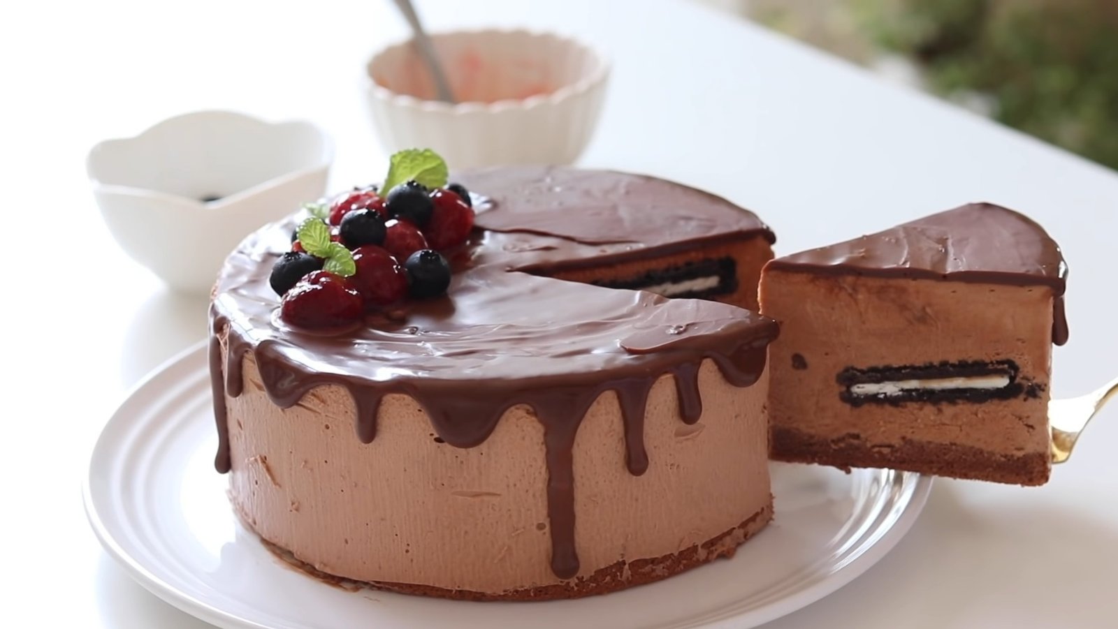 Chocolate Ice cream cake