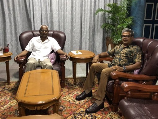 ރީކޯ މުސައާއި، ރައީސް ޞާލިޙް މީގެ ކުރިން ކުރެއްވި ބައްދަލު ކުރެއްވުމެއްގެ ތެރެއިން  - ފޮޓޯ: ރީކޯ ޓްވިޓާ