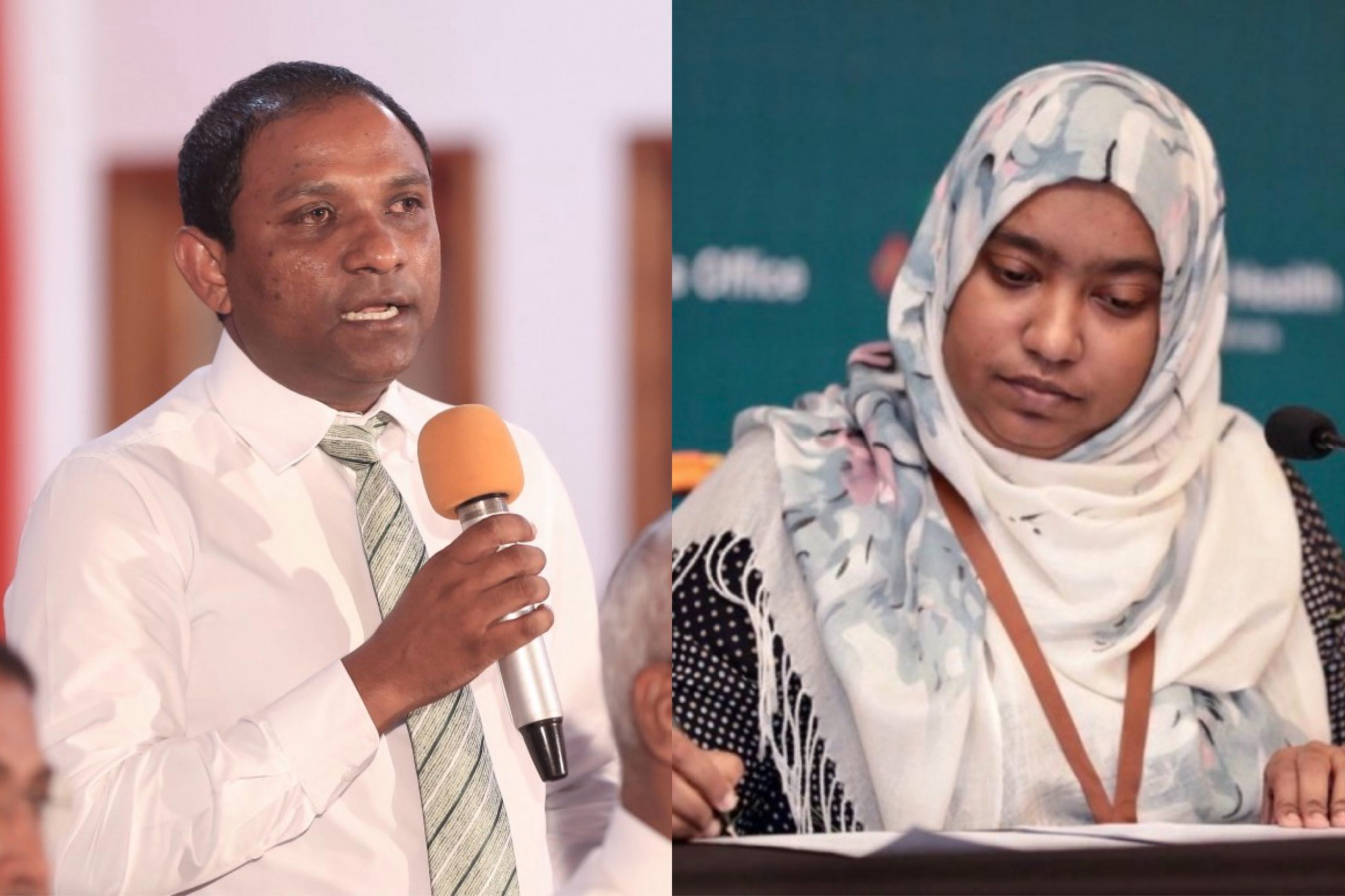 ޑރ. ނަޒްލާ އަދި މެންބަރު ސައުދު ހުސައިން