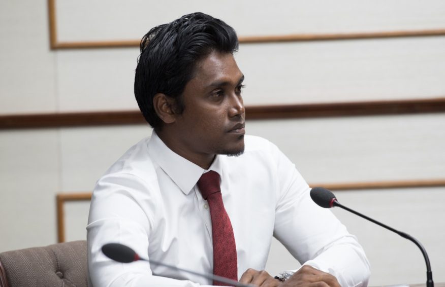 މައްޗަންގޮޅި ދެކުނު ދާއިރާގެ މެންބަރު އަހްމަދު ހައިތަމް