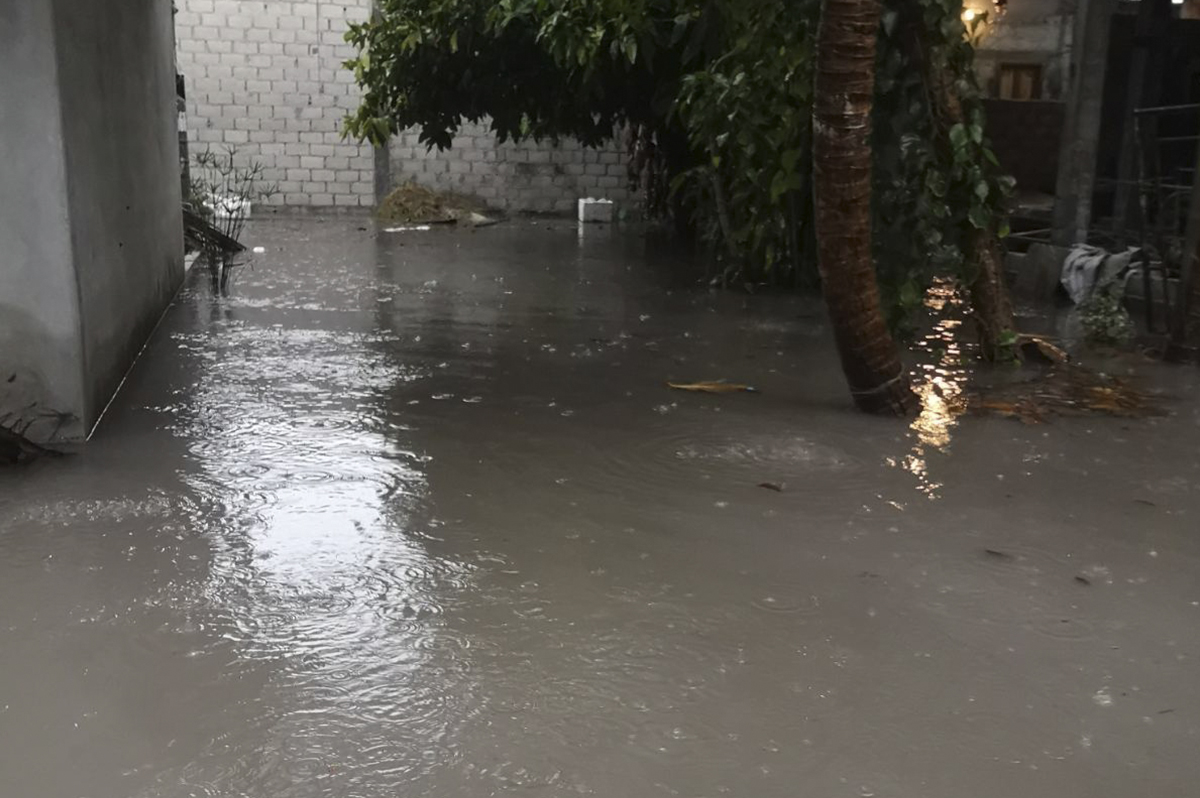 މާޅޮހުގައި ފެންބޮޑުވެފައި - ފޮޓޯ: އެމްއެންޑީއެފް