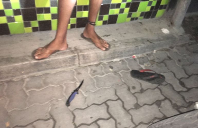 މާލޭގައި ހިނގި މާރާމާރީއެއްގެ ސީންއެއްގެ ތެރެއިން | ފައިލް ފޮޓޯ