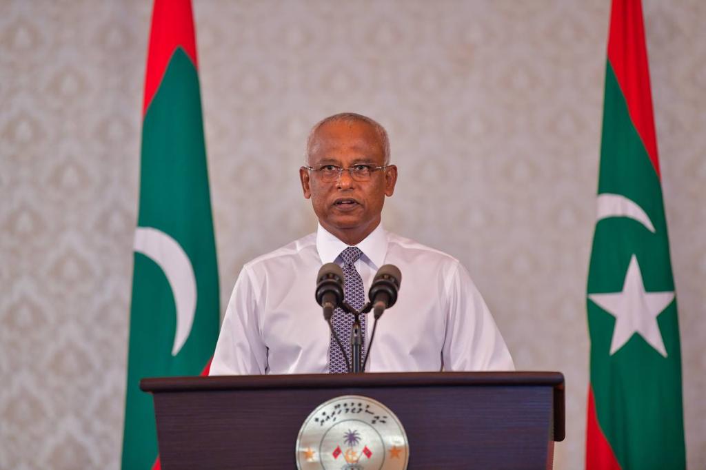 ރައީސް އިބްރާހީމް މުޙައްމަދު ޞޯލިޙް - ފޮޓޯ: ރައީސް އޮފީސް