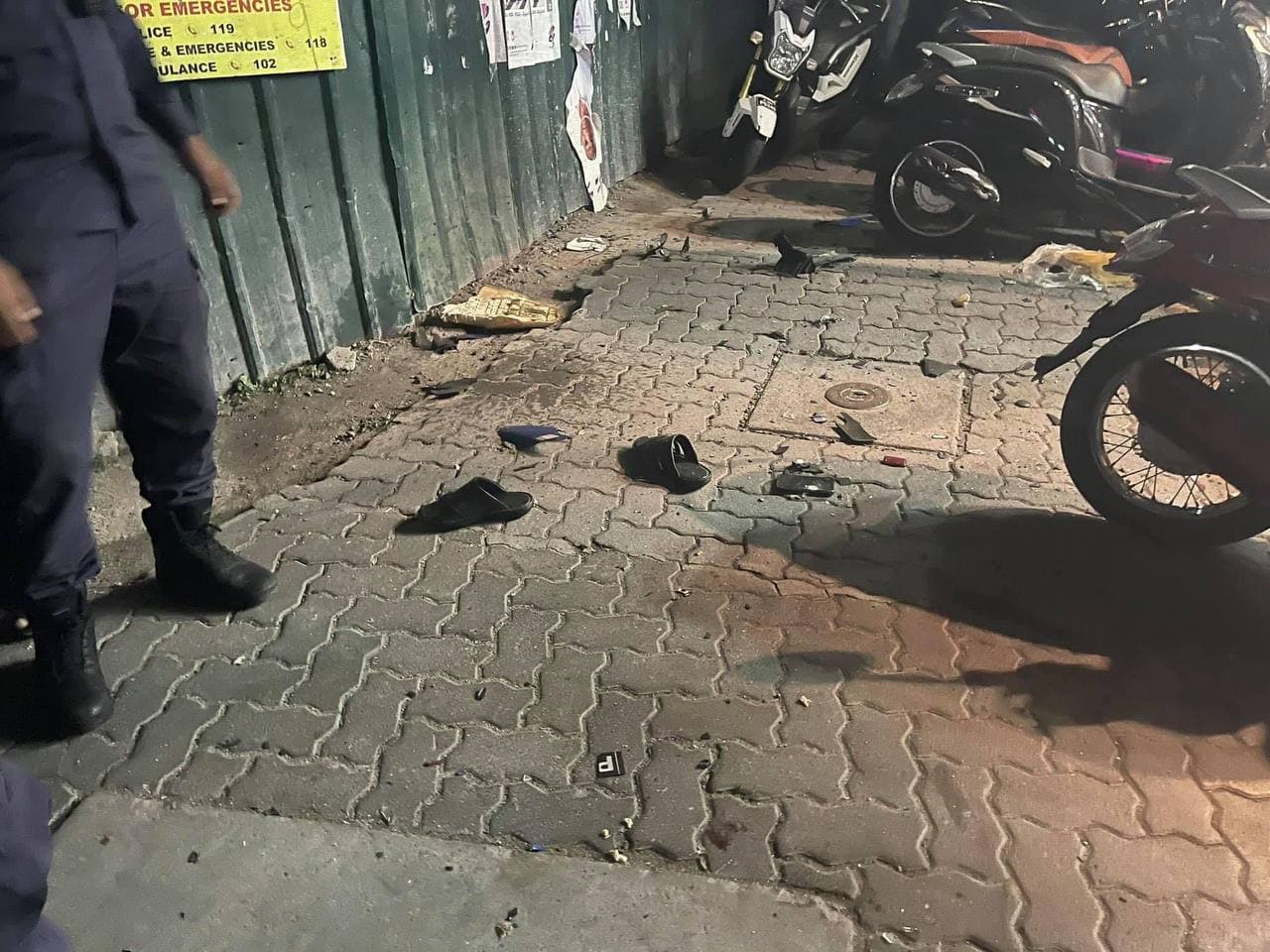 ރޭގެ ހަމަލާ ދީފައިވަ ސަރަހައްދު - ފޮޓޯ: ވަގުތު