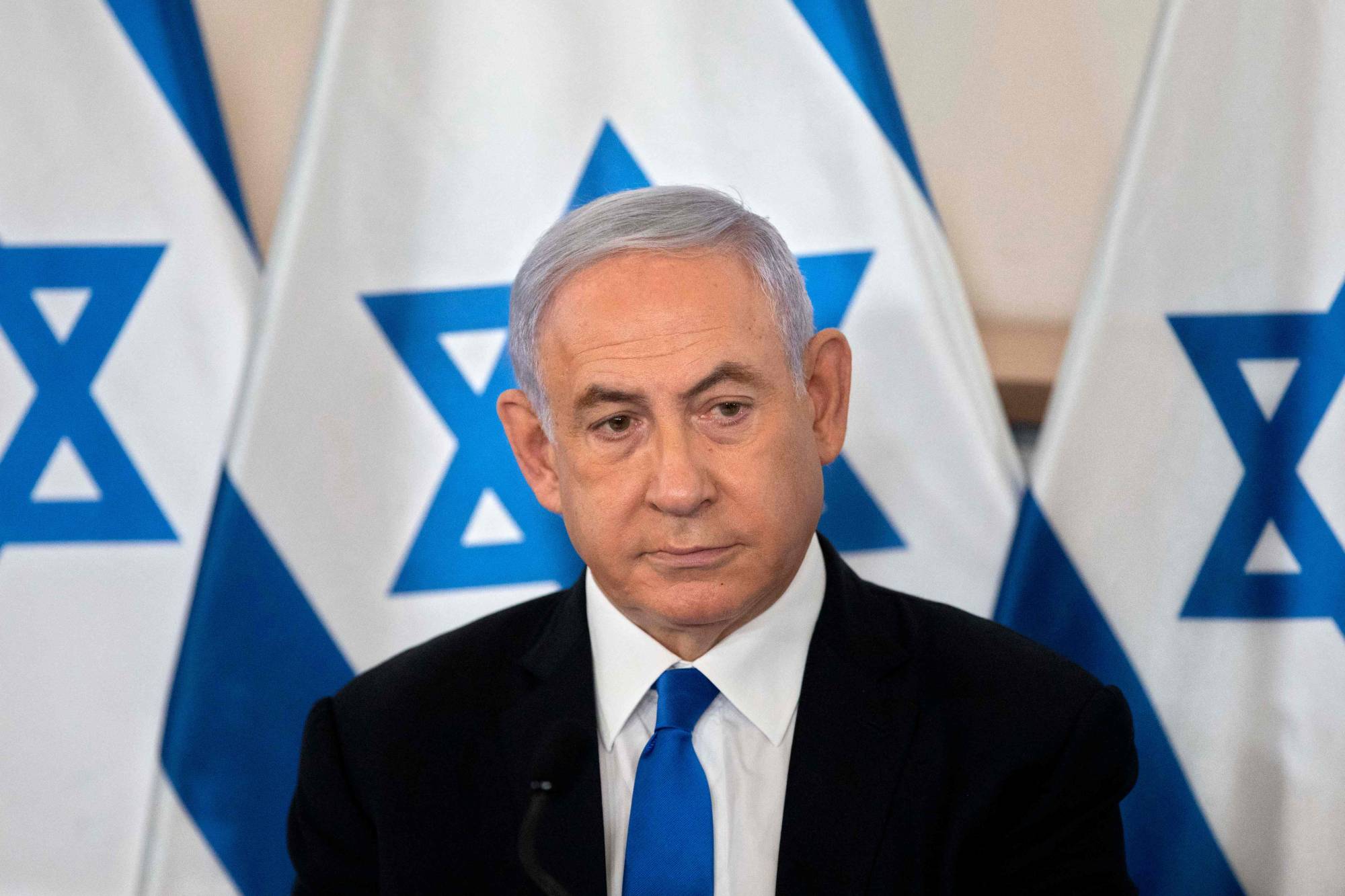 FILES-ISRAEL-PALESTINIAN-CONFLICT-NETANYAHU