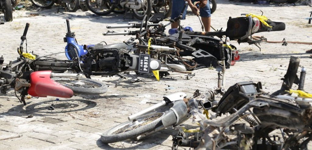 ފުލުހުން ޓޯ ކުރި ސައިކަލުތަކެއް ޓޯޔާޑުގައި