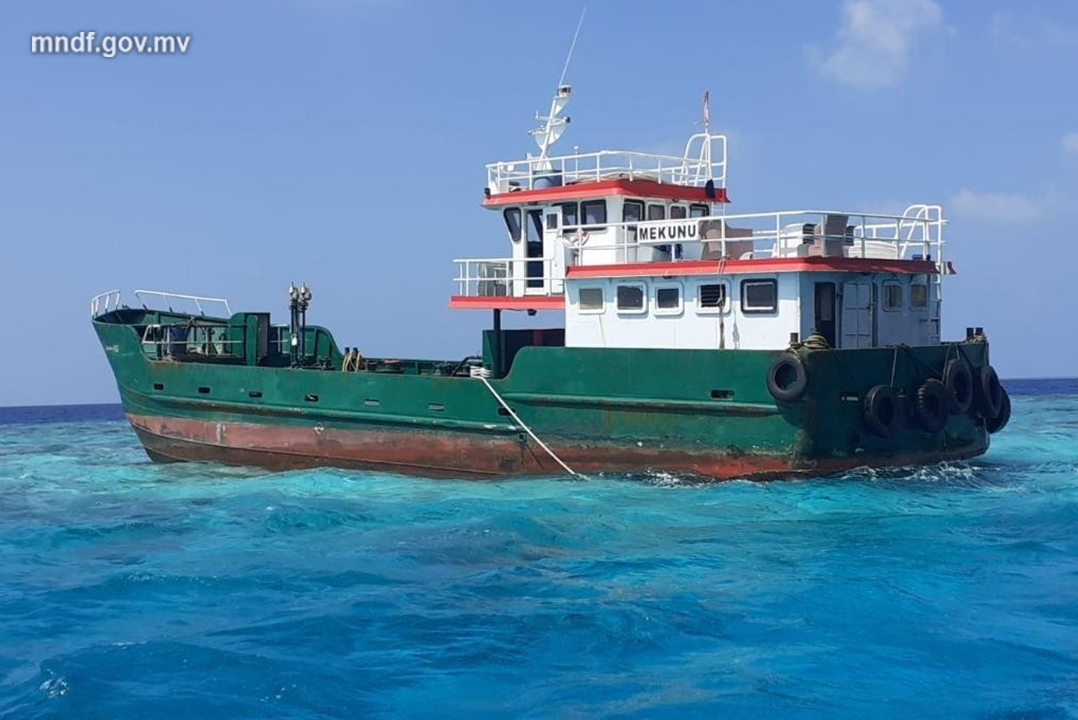 ރޭގެ ވަގުތެއްގައި ފަރަށް އެރި އެފްއެސްއެމްގެ ތެޔޮ ބާޖު-- ފޮޓޯ: އެމްއެންޑީއެފް