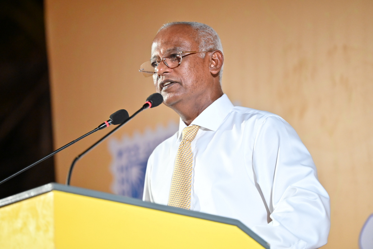 ރައީސް އިބްރާހީމް މުޙައްމަދު ޞޯލިޙް - ފޮޓޯ: ސަން