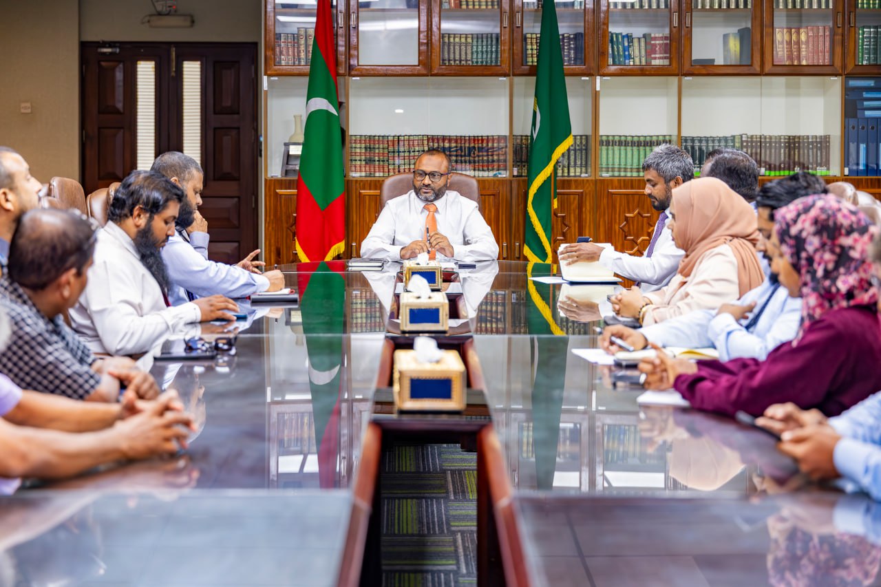 ވަޒީރު ޝަހީމް ޙައްޖު މިޝަންއާއި ބައްދަލިުކުރެއްވުން