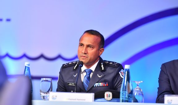 ކޮމިޝަނަރ އޮފް ޕޮލިސް މުޙައްމަދު ހަމީދު - ފޮޓޯ: ރައީސް އޮފީސް