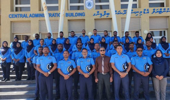 ތަމްރީނު ޕްރޮގްރާމުގެ ތެރެއިން - ފޮޓޯ: ފުލުހުން