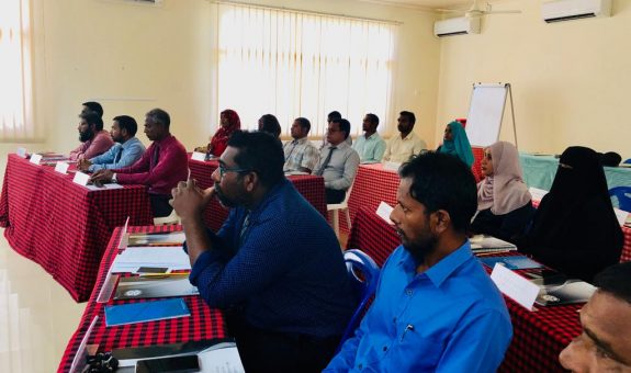 ތަމްރީނު ޕްރޮގްރާމްގެ ތެރެއިން - ފޮޓޯ: އެންސީޓީސީ