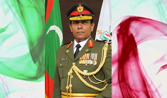 ކުރީގެ ޗީފް އޮފް ޑިފެންސްފޯސް މޭޖަރ ޖެނެރަލް، އަޙްމަދު ޝިޔާމް - ފޮޓޯ: ޢަބްދުﷲ ސައީދު ބްލޮގް
