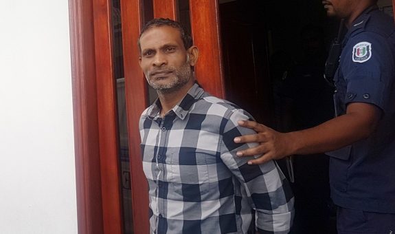 ގދ. ތިނަދޫ، ޖަވާހިރުމާގޭ ދެކުނު، އިބްރާހީމް ޝާހު | ފޮޓޯ: ސަން
