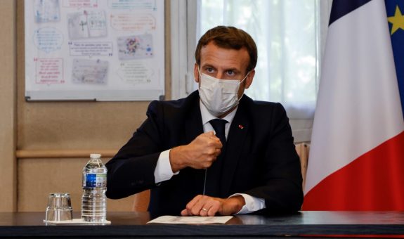 ފްރާންސްގެ  ރައީސް އެމެނުއަލް މެކްރޮން