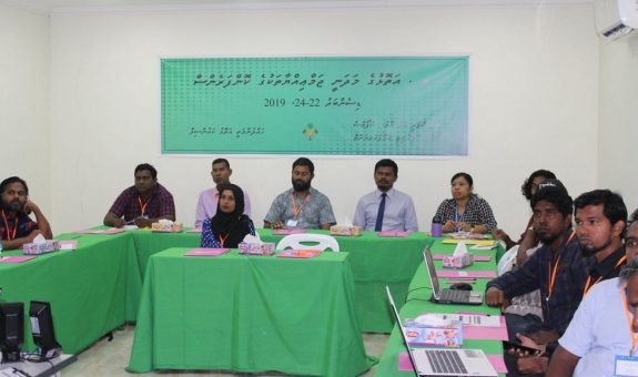 2019 ވަނަ އަހަރުގެ ލާމު އަތޮޅުގެ މަދަނީ ޖަމްޢިއްޔާތަކުގެ ކޮންފަރެންސްގެ ތެރެއިން - ފޮޓޯ: ނިދާއު