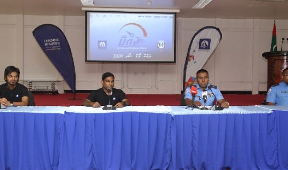 ރައްކާ ރޯޑް ޝޯ އިފްތިތާހުކުރުމަށް ބޭއްވި ހާއްސަ ރަސްމިއްޔާތުގެ ތެރެއިން - ފޮޓޯ : ޕޮލިސް