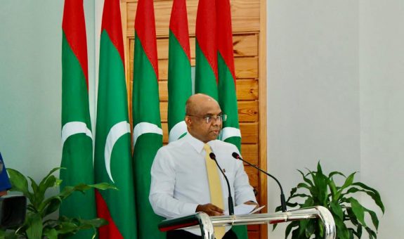 ފޮރިން މިނިސްޓަރ އަބްދުﷲ ޝާހިދު | ފޮޓޯ: ފޮރިން މިނިސްޓްރީ